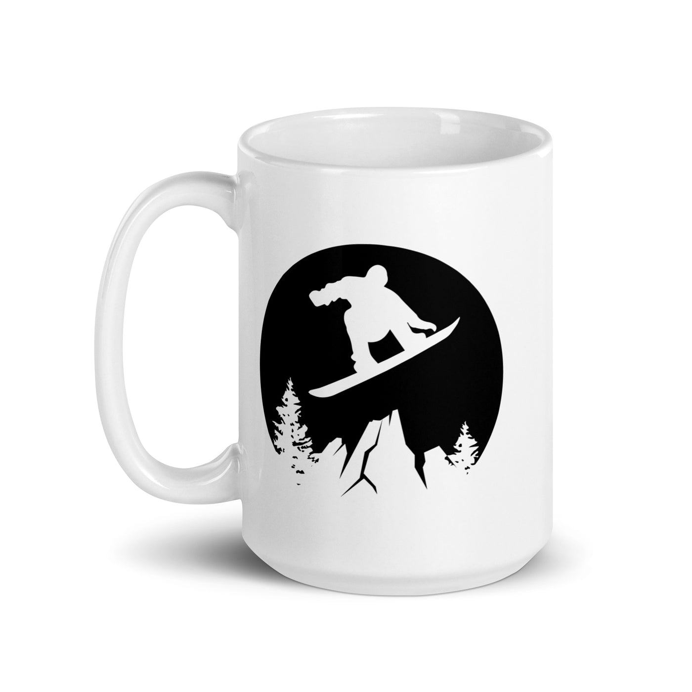 Moon - Snowboarding - Tasse snowboarden