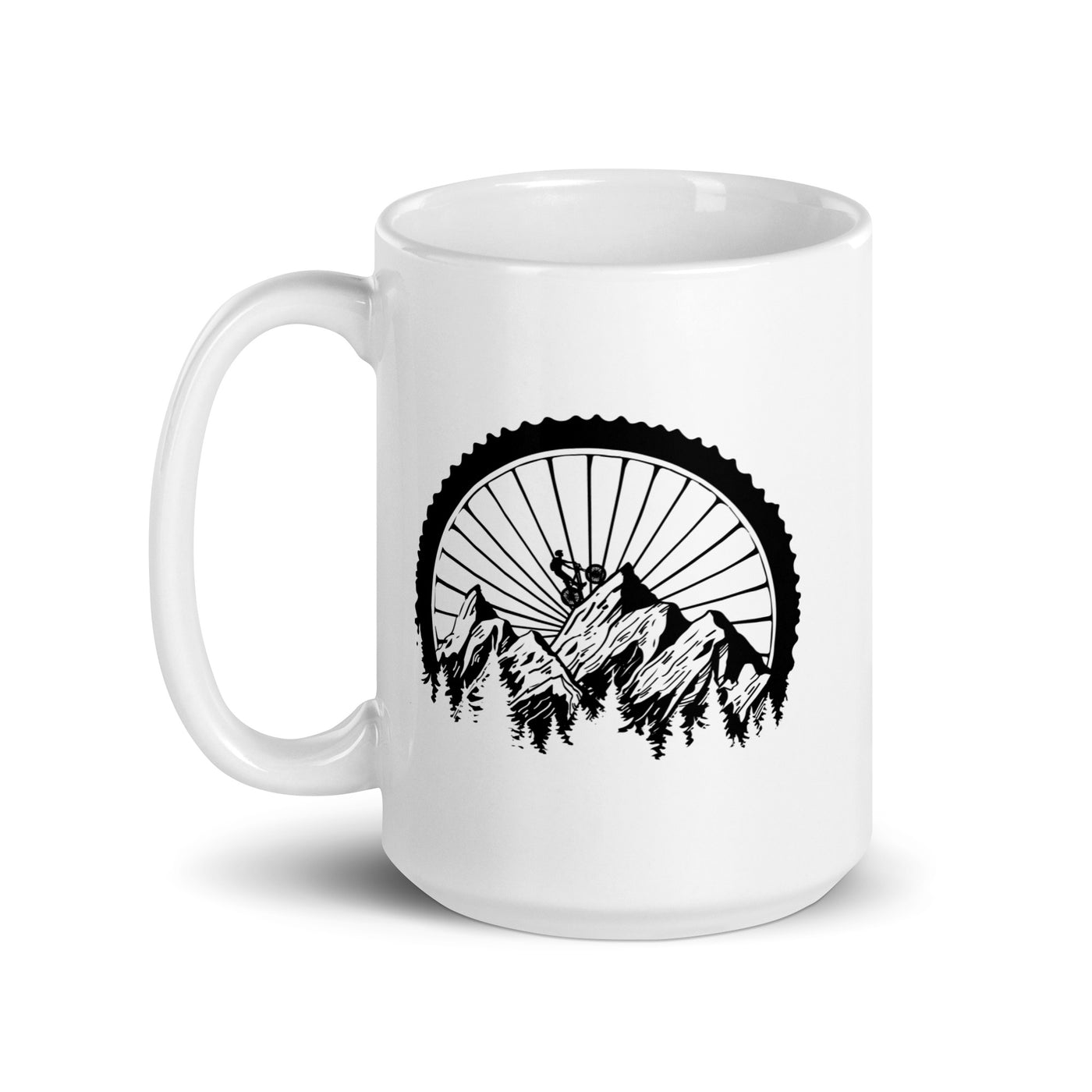 Mountainbike Geometrisch - Tasse mountainbike