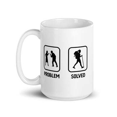 Problem Solved - Female Hiking - Tasse wandern