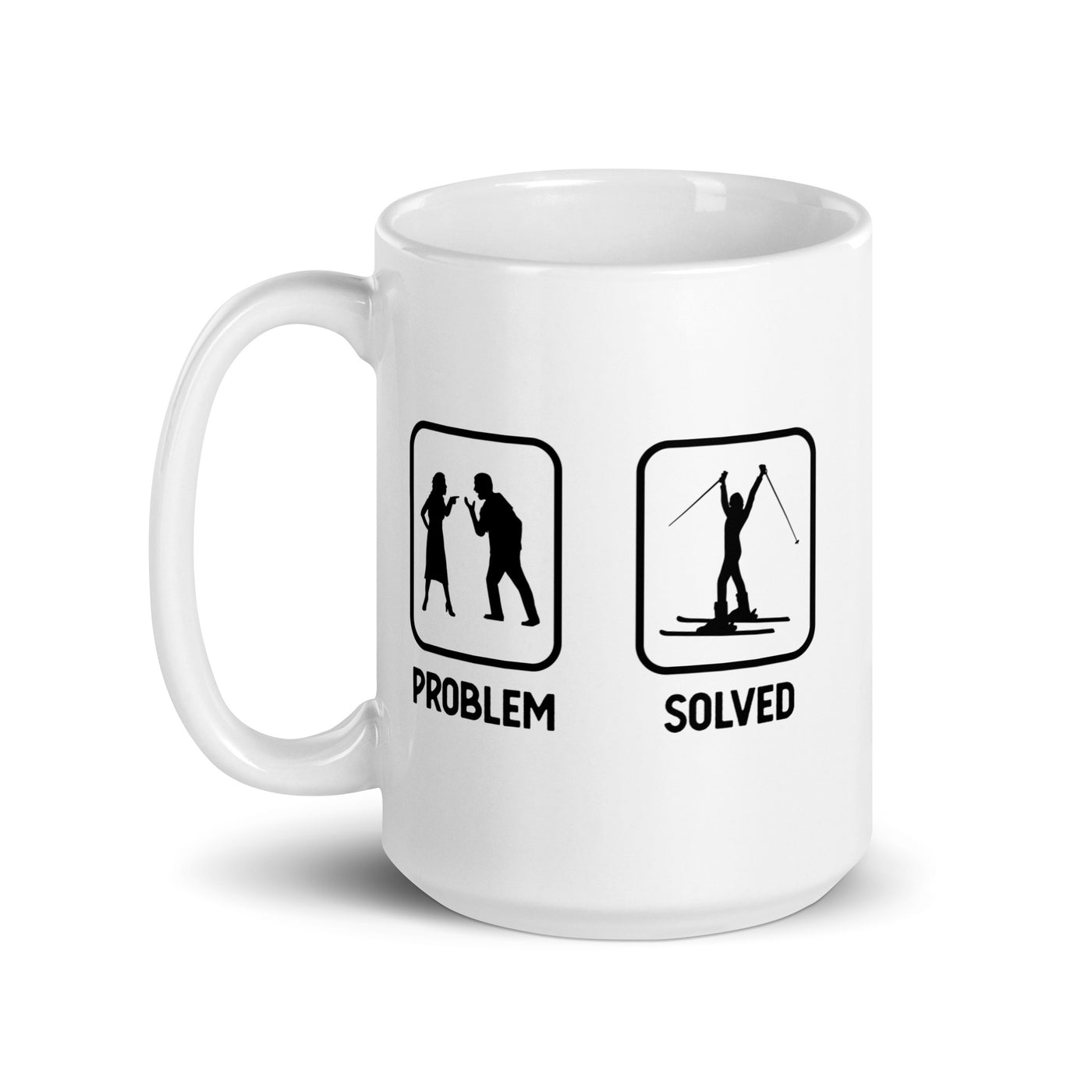 Problem Solved - Female Skiing - Tasse ski