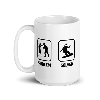 Problem Solved - Female Snowboarding - Tasse snowboarden