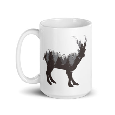 Steinbock Abstrakt - Tasse berge