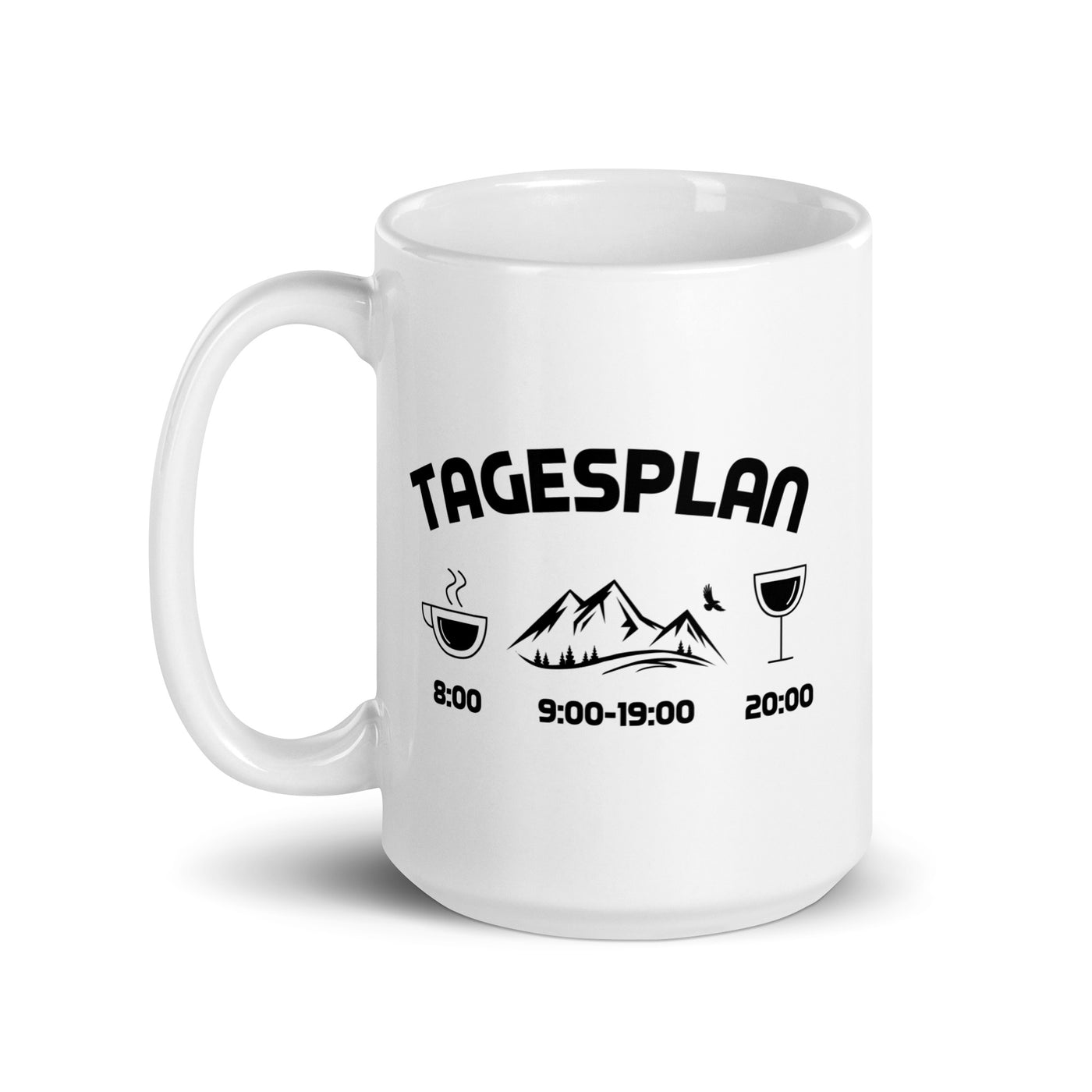 Tagesplan - Tasse berge