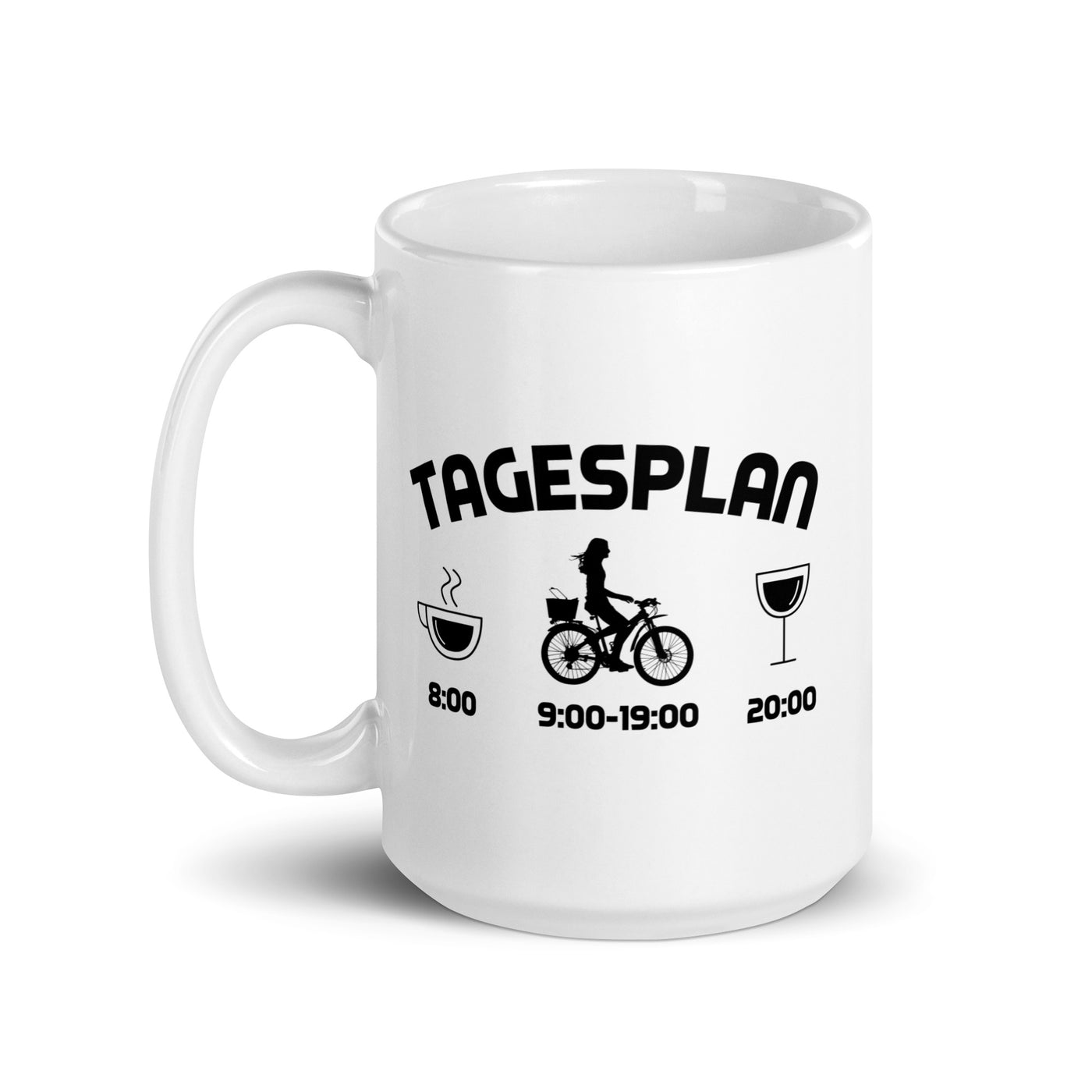 Tagesplan - Tasse fahrrad