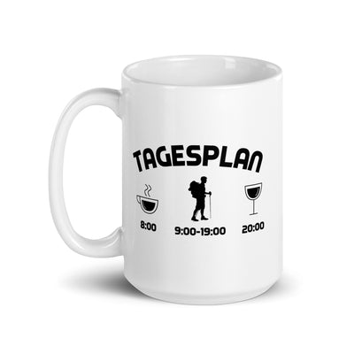 Tagesplan - Tasse wandern