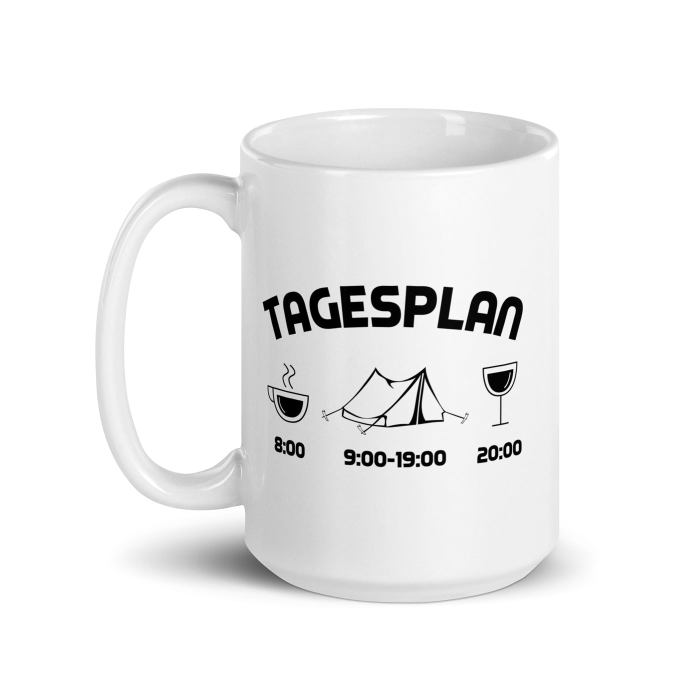 Tagesplan 1 - Tasse camping