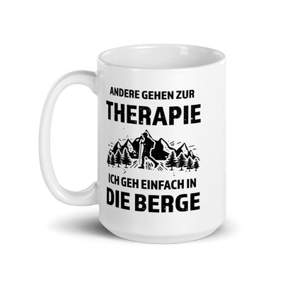 Therapie Ich Geh Einfach In Die Berge - Tasse berge