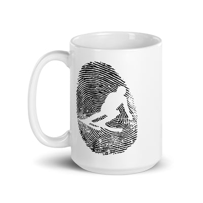 Thumb Print - Skiing - Tasse ski