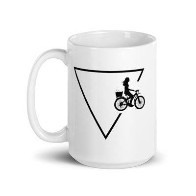 Triangle 1 And Cycling - Tasse fahrrad