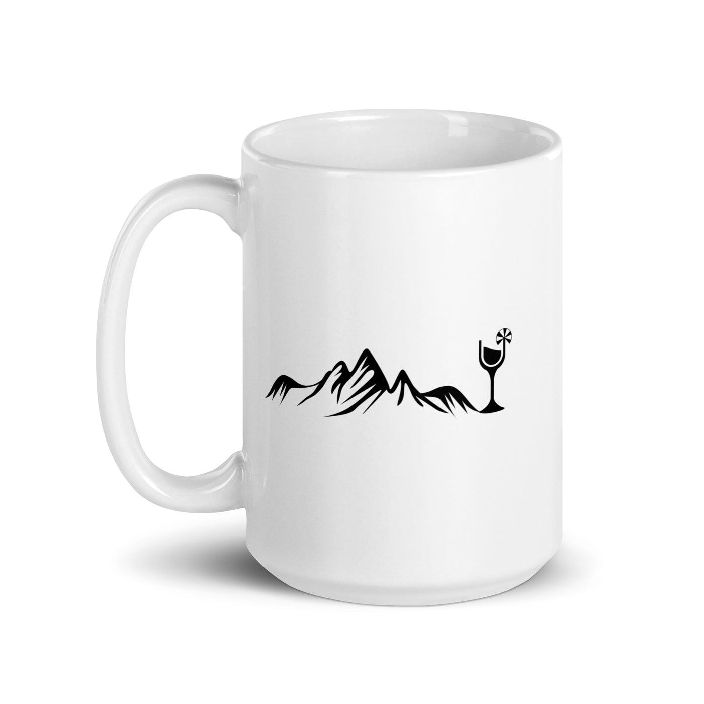 Wine - Mountain - Tasse berge