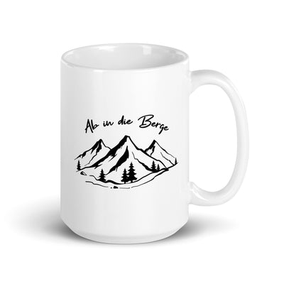 Ab In Die Berge - Tasse berge wandern 15oz