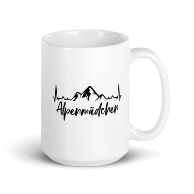 Alpenmadchen 1 - Tasse berge 15oz