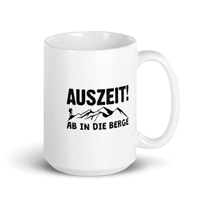 Auszeit, Ab In Die Berge - Tasse berge 15oz