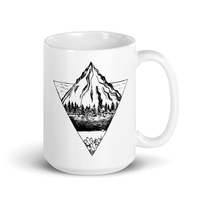 Berg - Geometrisch - Tasse berge 15oz