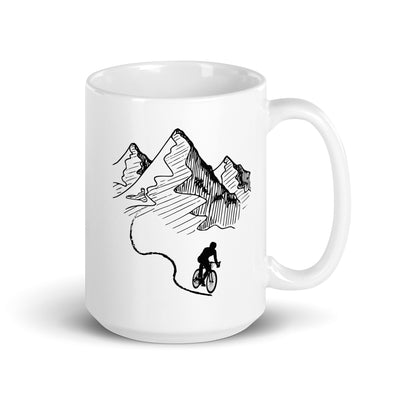 Bergbiker - Tasse mountainbike 15oz