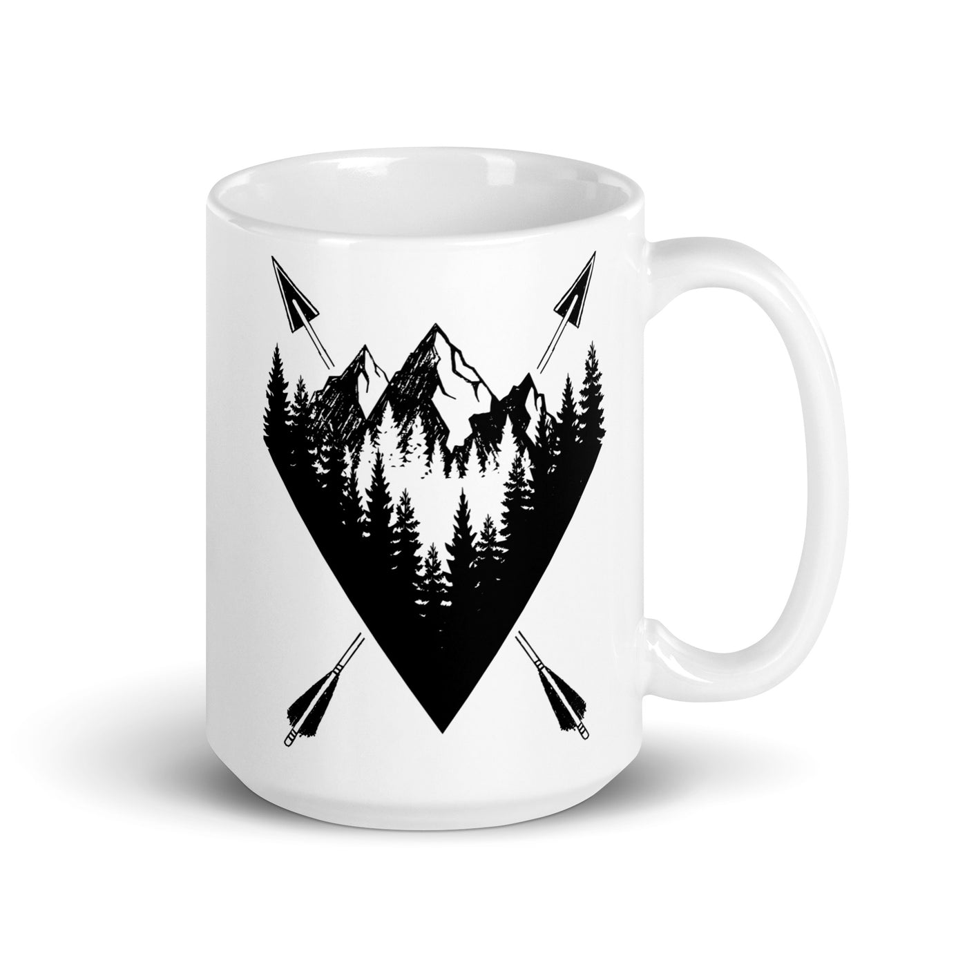 Bergführer - Tasse berge klettern 15oz