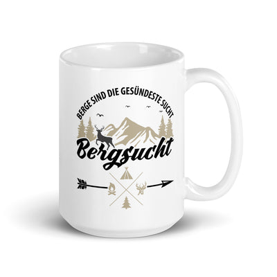 Bergsucht - Tasse berge 15oz