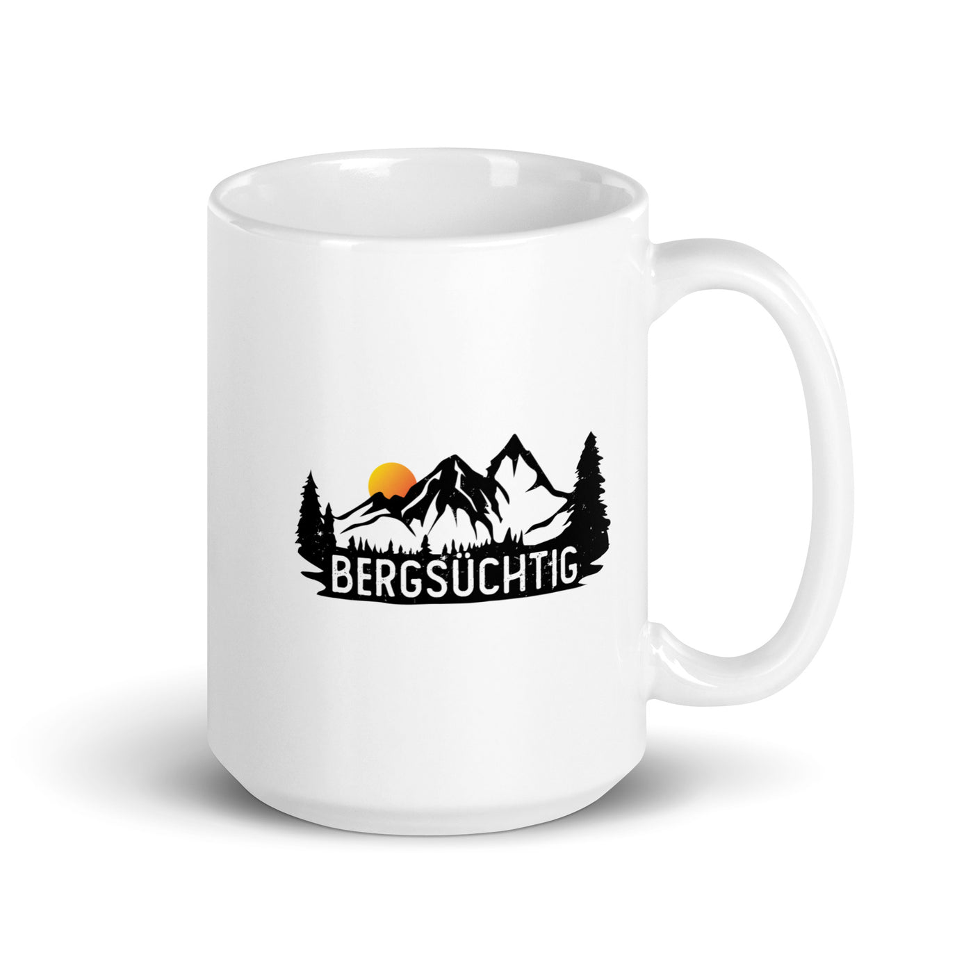 Bergsüchtig - Tasse berge 15oz