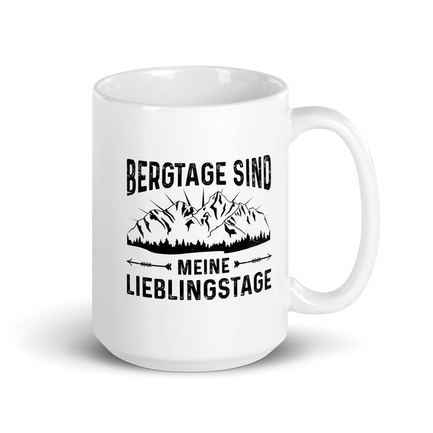 Bergtage - Lieblingstage - Tasse berge wandern 15oz