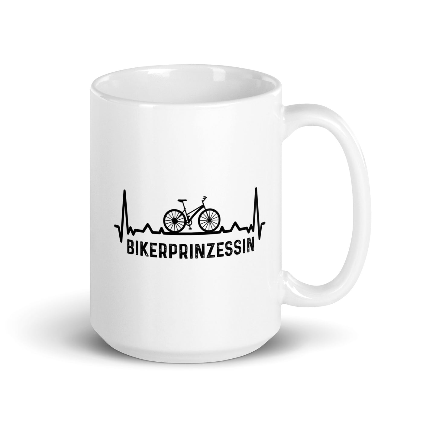 Bikerprinzessin 1 - Tasse fahrrad 15oz