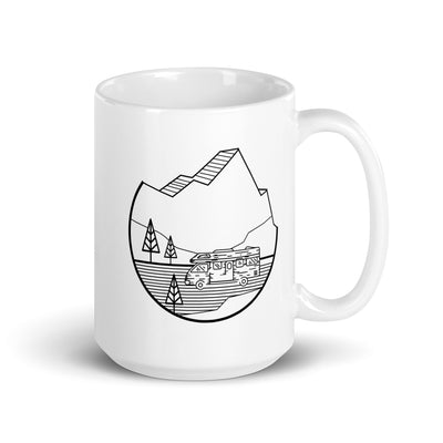 Camping Van - Tasse camping 15oz