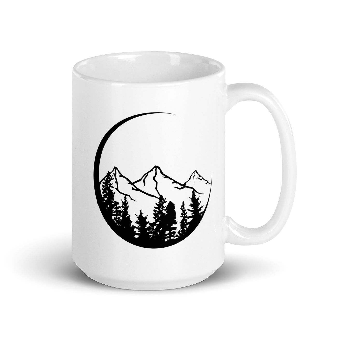 Circle - Mountain - Tasse berge 15oz