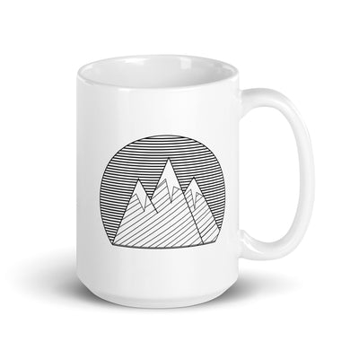 Circle - Mountain (9) - Tasse berge 15oz