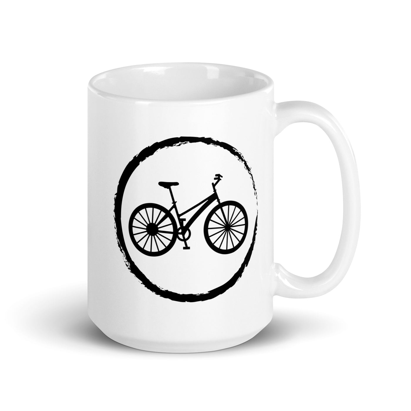 Cricle And Bicycle - Tasse fahrrad 15oz