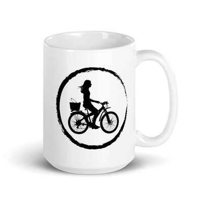 Cricle And Cycling - Tasse fahrrad 15oz