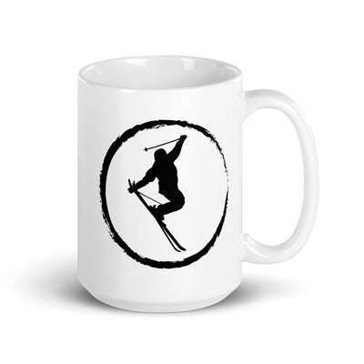 Cricle And Skiing - Tasse ski 15oz