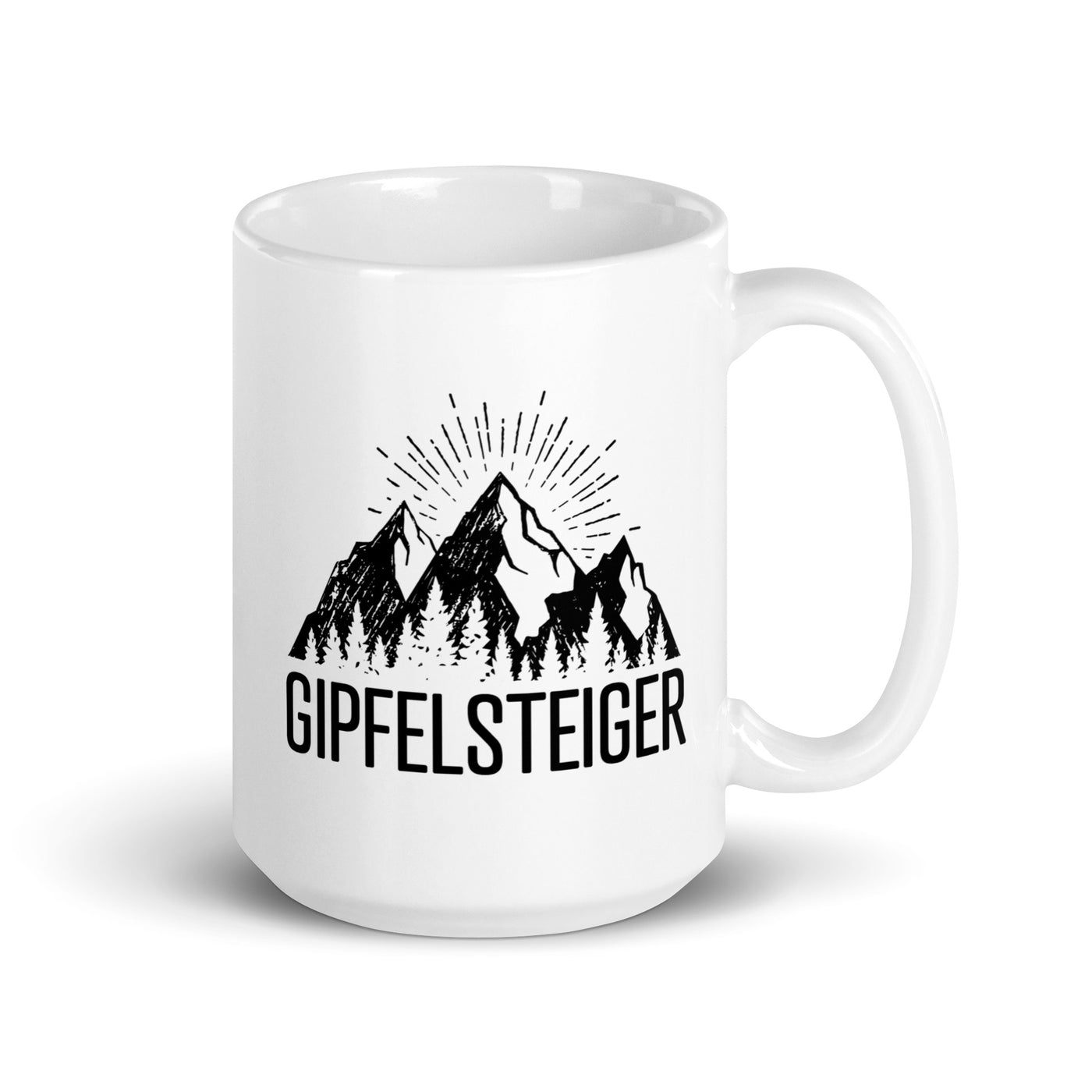 Die Gipfelsteiger - Tasse berge klettern 15oz