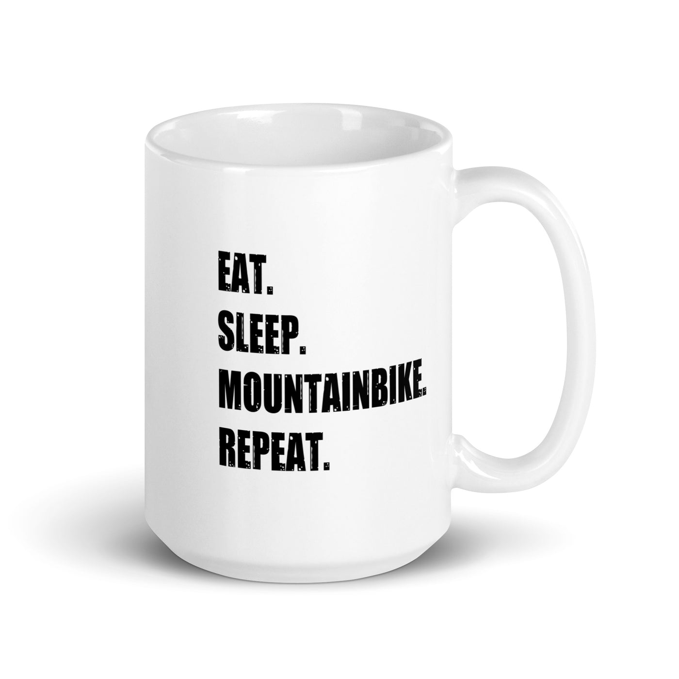 Eat Sleep Mountainbike Repeat - Tasse mountainbike 15oz