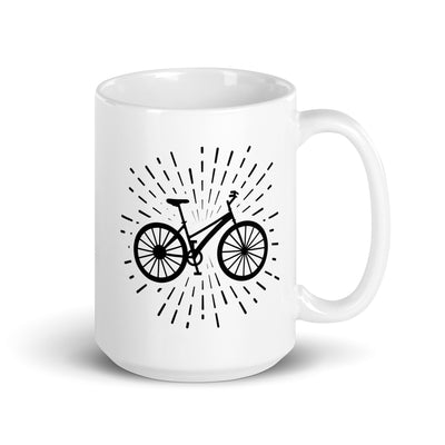 Firework And Cycling - Tasse fahrrad 15oz