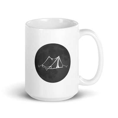 Full Moon - Camping Tent - Tasse camping 15oz