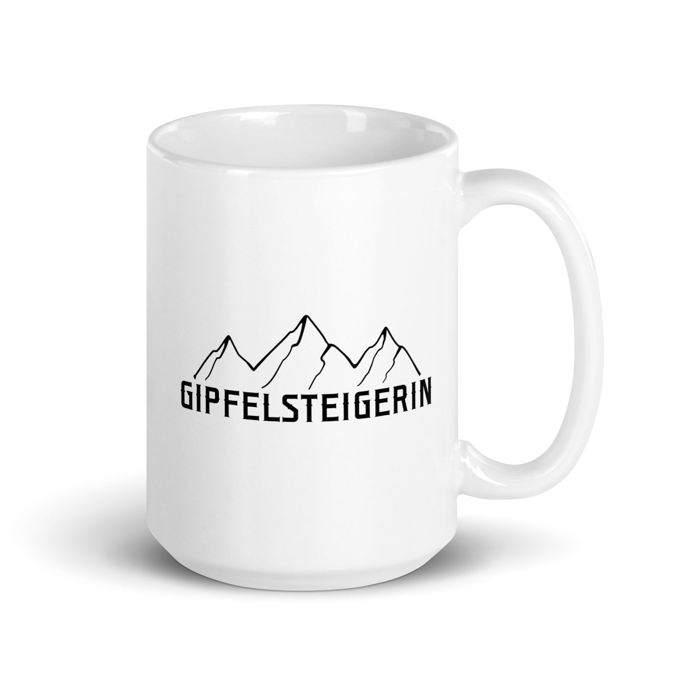 Gipfelsteigerin - Tasse berge klettern 15oz