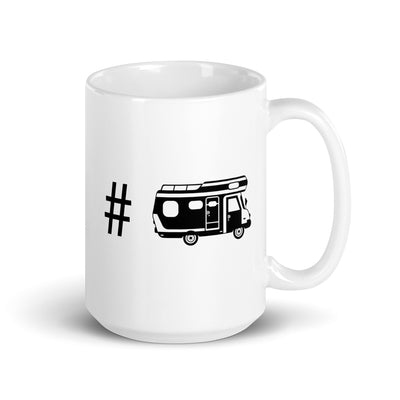 Hashtag - Camping Van - Tasse camping 15oz