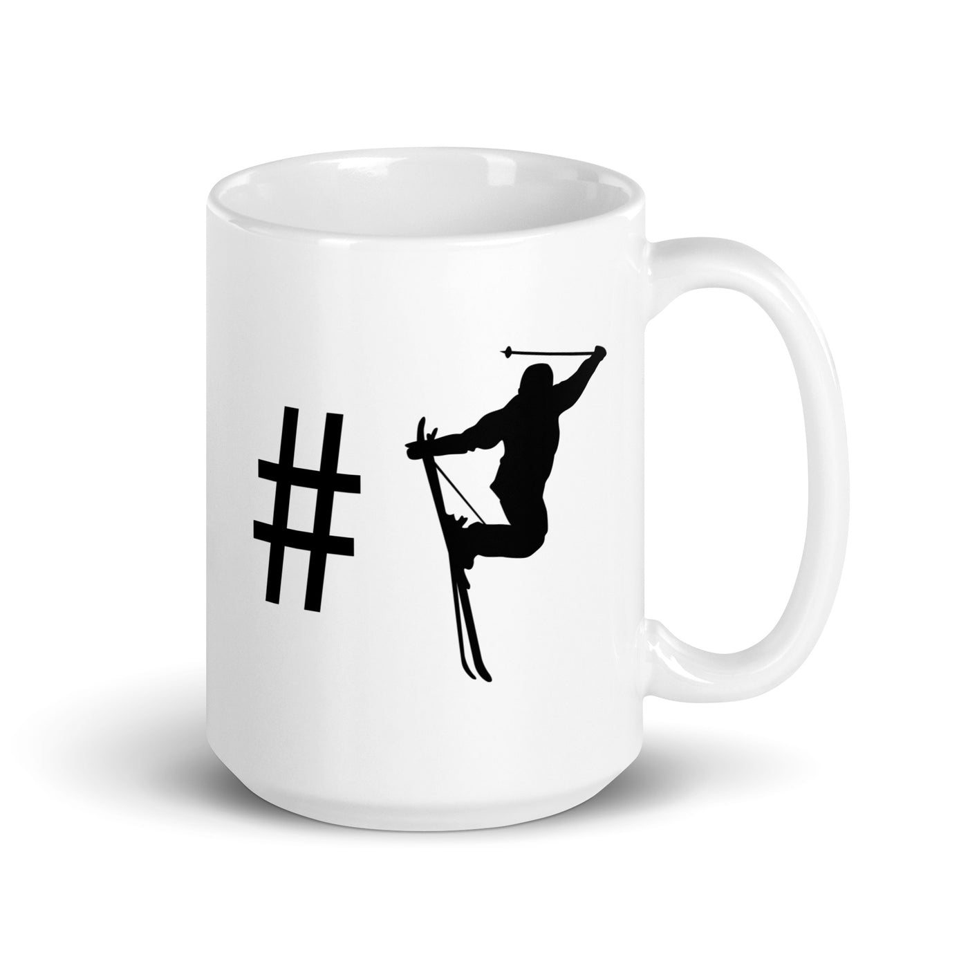 Hashtag - Skiing - Tasse ski 15oz