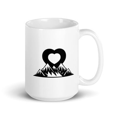 Heart - Mountain (9) - Tasse berge 15oz