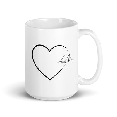 Heart 2 And Camping - Tasse camping 15oz