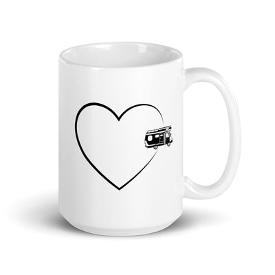 Heart 2 And Camping - Tasse camping 15oz