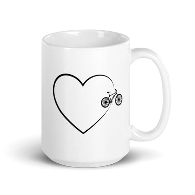 Heart 2 And Ebike - Tasse e-bike 15oz