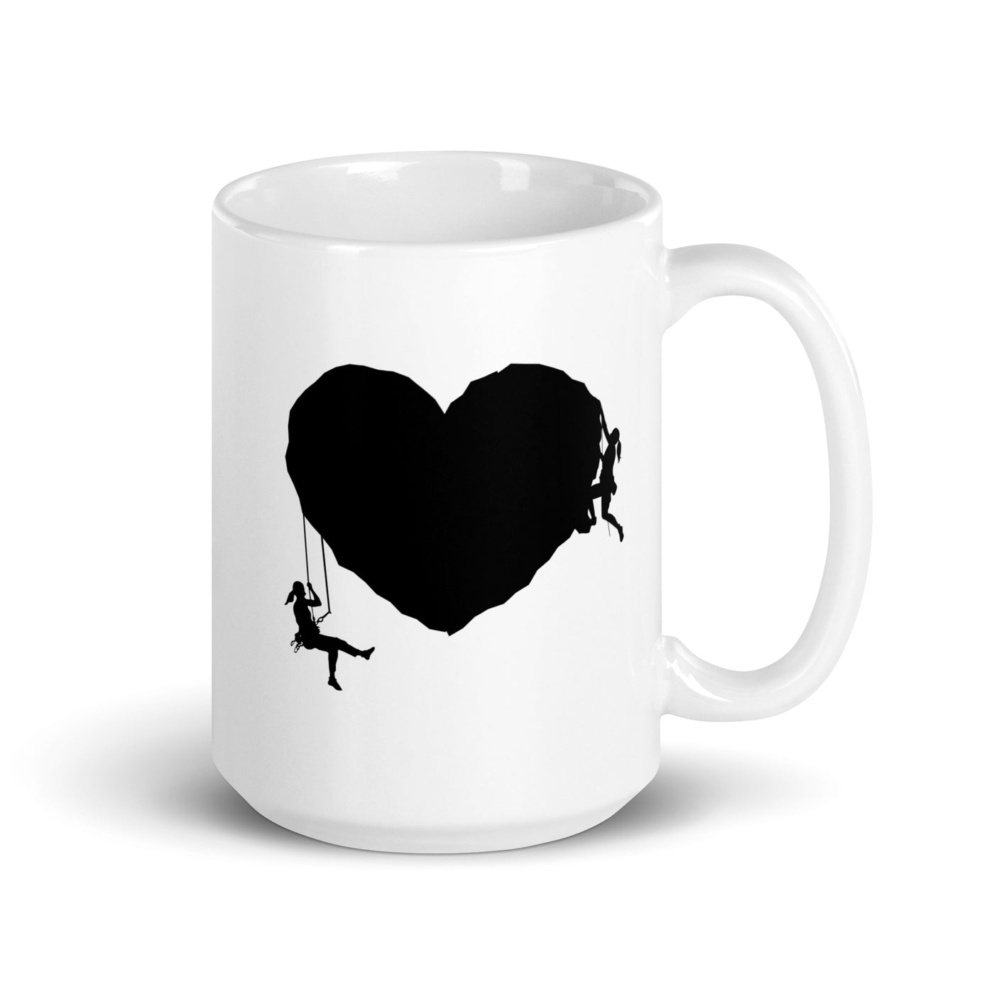 Heart And Climbing - Tasse klettern 15oz