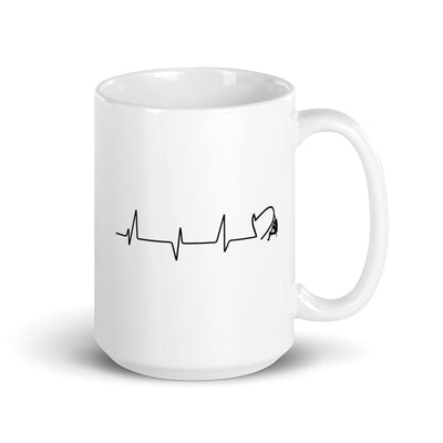 Heartbeat - Heart - Climbing - Tasse klettern 15oz