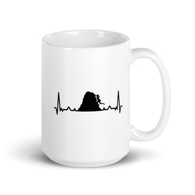 Heartbeat And Climbing - Tasse klettern 15oz