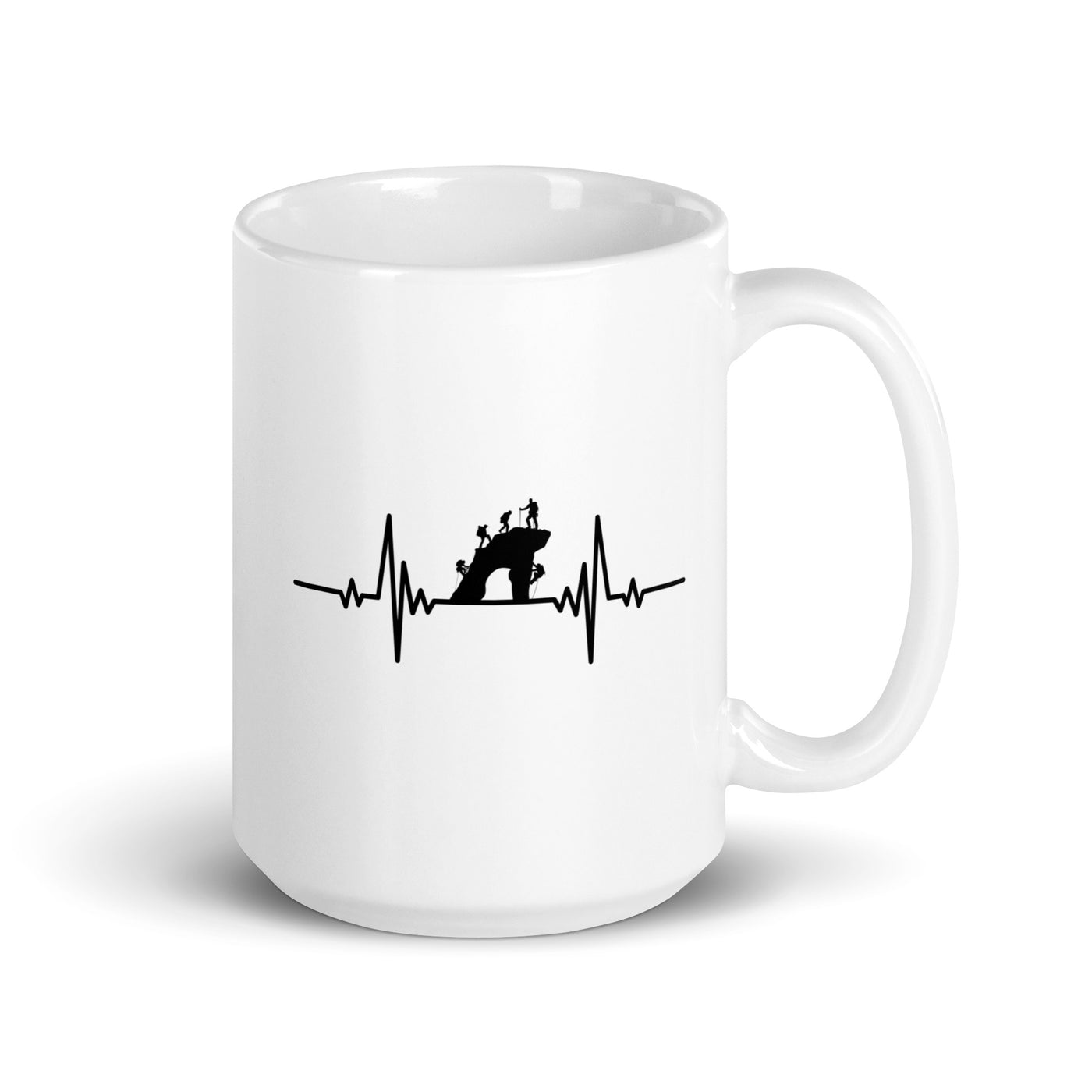 Heartbeat United Rock Climbing - Tasse klettern 15oz