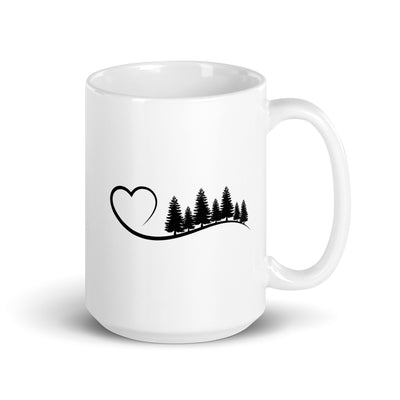 Herz Und Bäume - Tasse camping 15oz