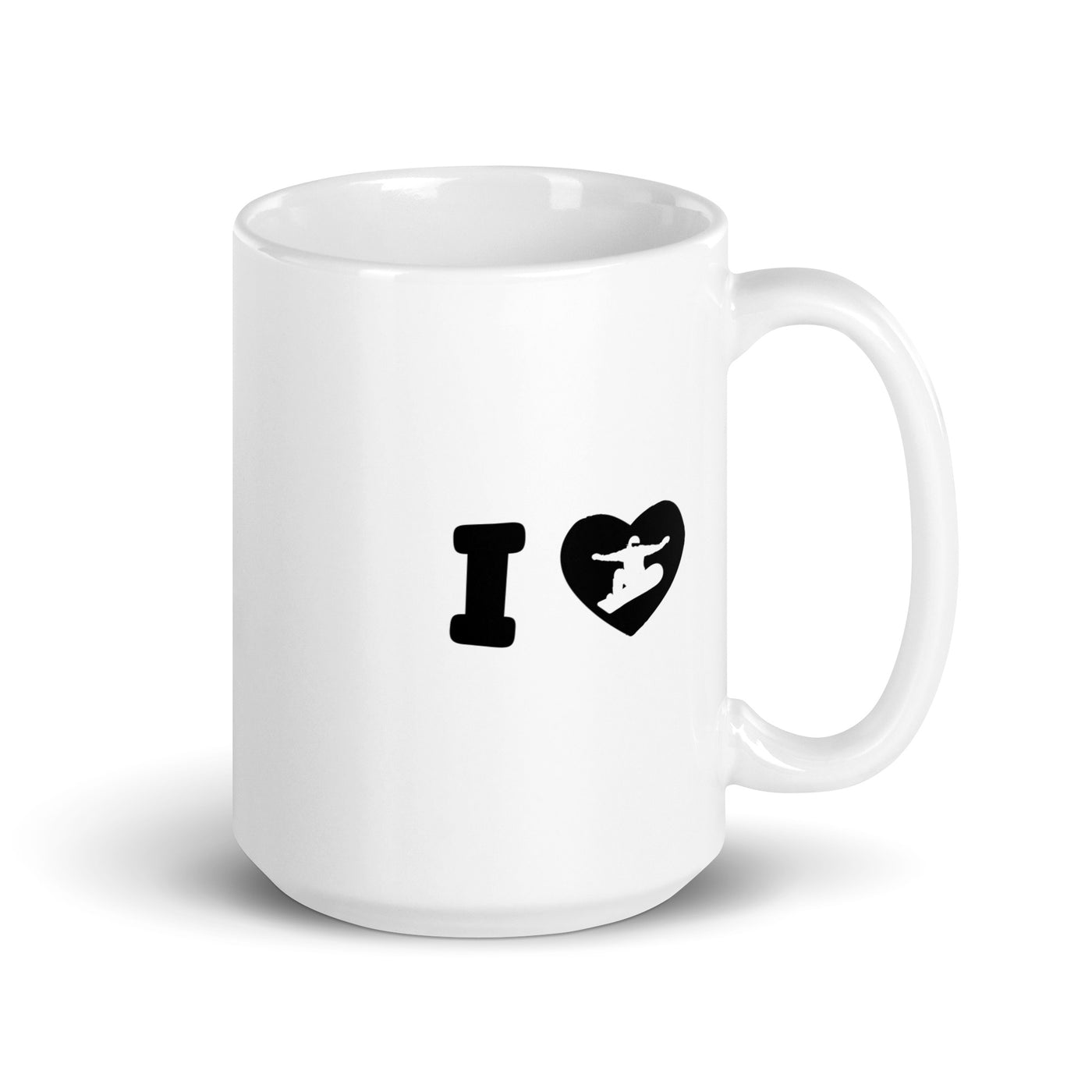 I Love Snowboard - Tasse snowboarden 15oz