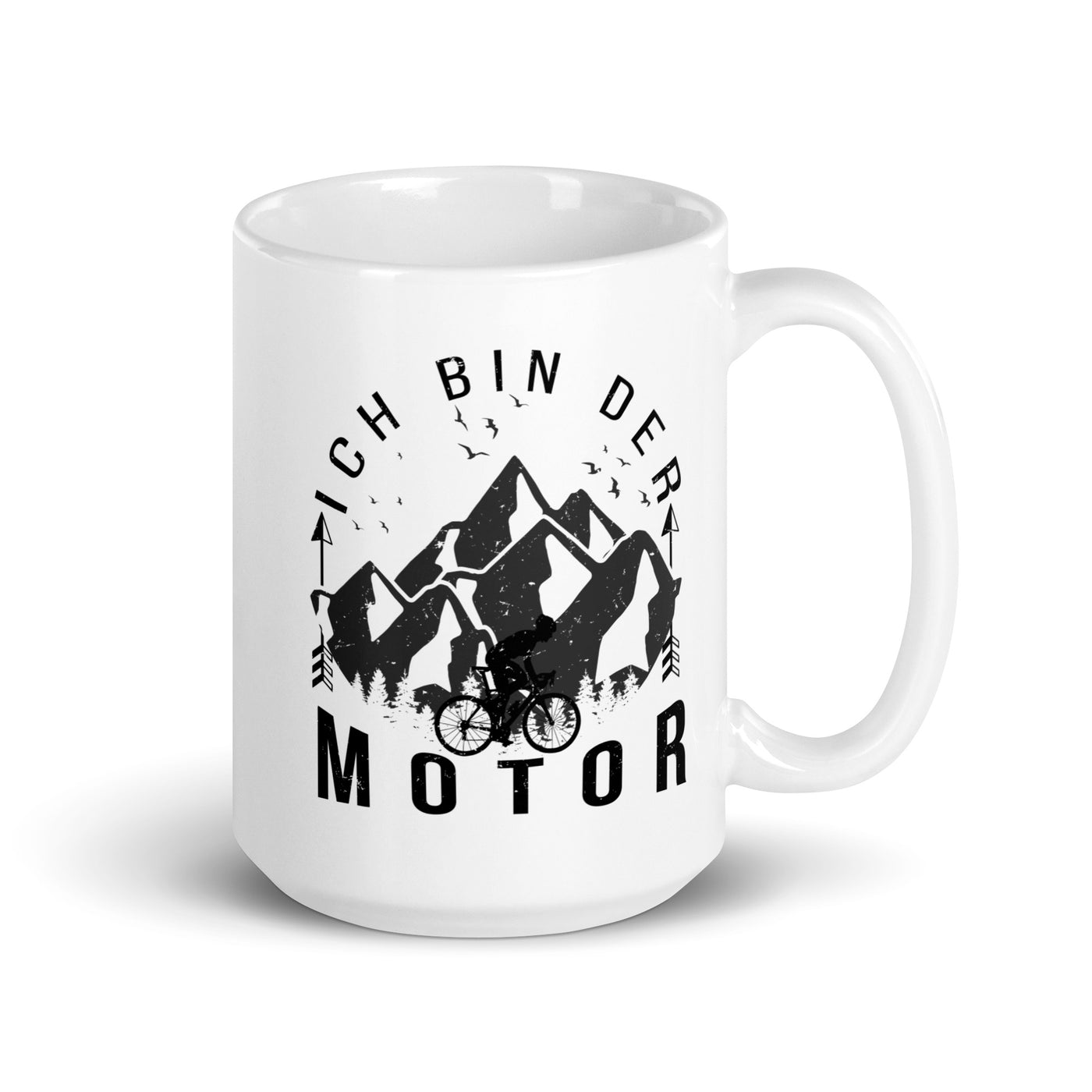 Ich Bin Der Motor - Tasse fahrrad mountainbike 15oz