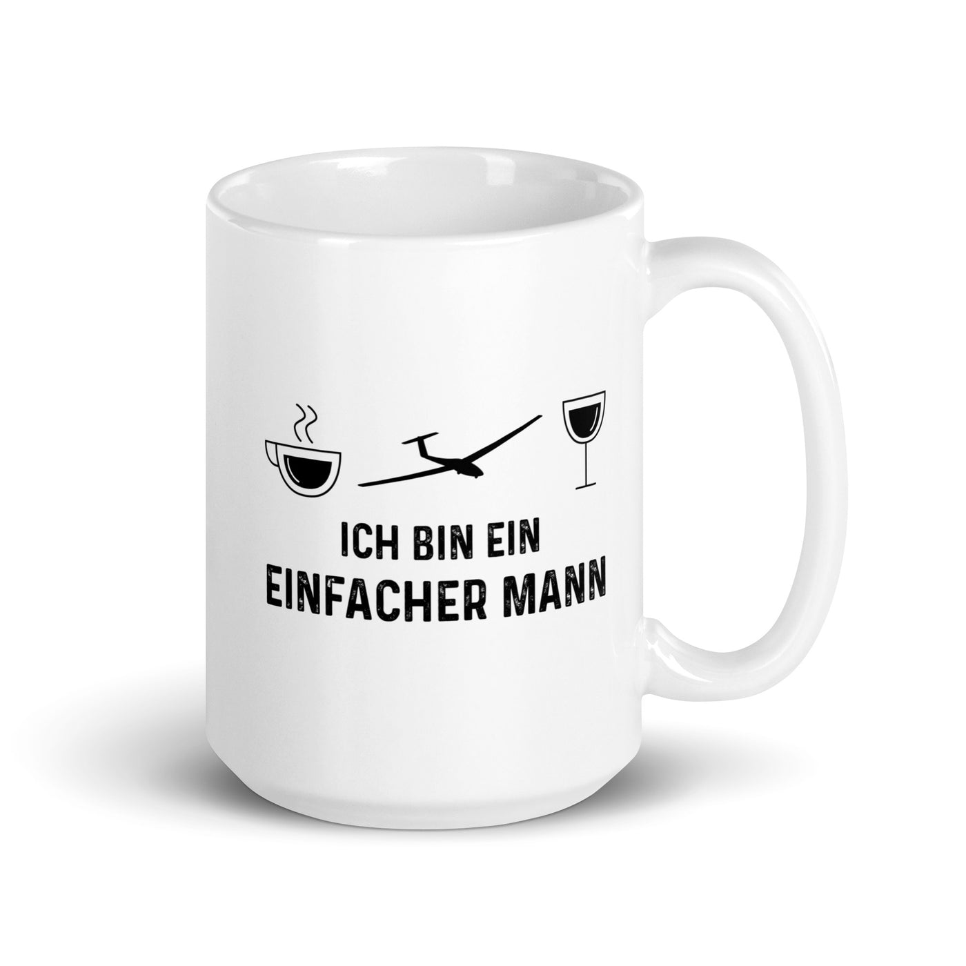 Ich Bin Ein Einfacher Mann - Tasse berge 15oz