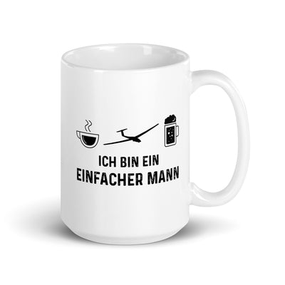 Ich Bin Ein Einfacher Mann - Tasse berge 15oz